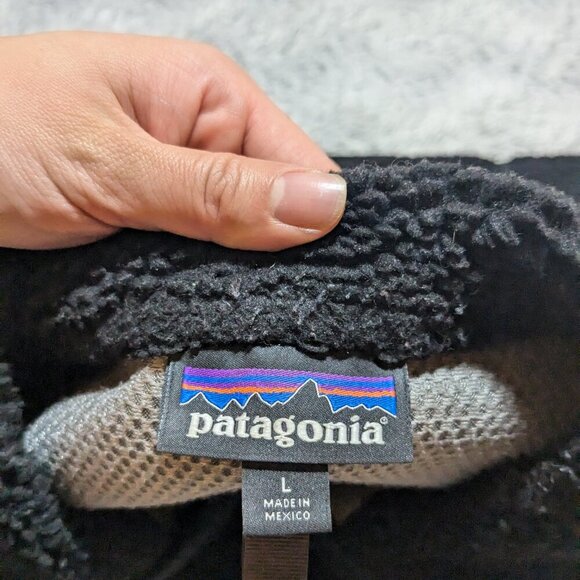 Patagonia Black Retro X Vest Fleece Women's Large - Picture 5 of 7